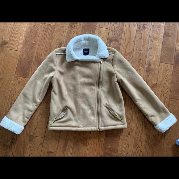 Gap Kids size 10-11 Tan Jacket - Picture 4 of 5